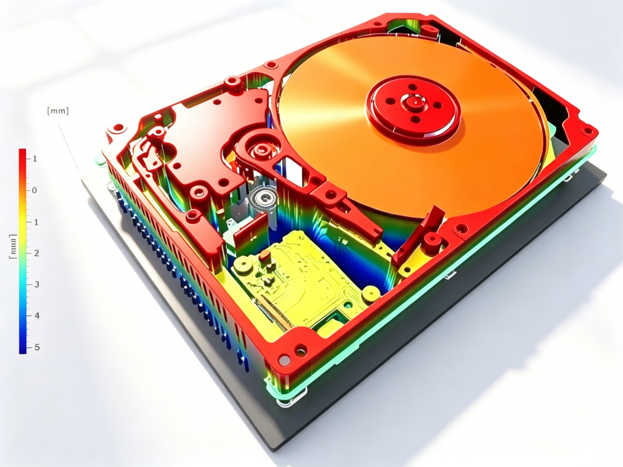 機械硬盤讀寫卡頓、異響，盤片平面度（Disk Flatness）測量解決方案